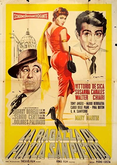 La ragazza di piazza San Pietro (1958) afişi La ragazza di piazza San Pietro (1958) afişi