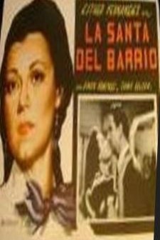 La Santa Del Barrio (1948) afişi