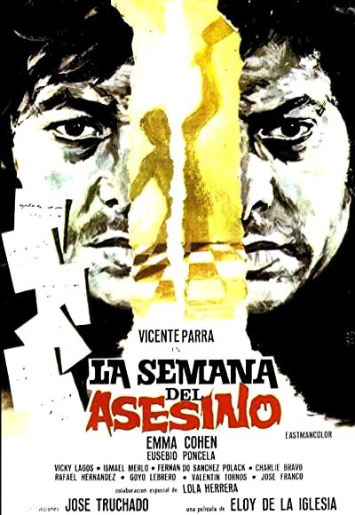 La semana del asesino (1972) afişi La semana del asesino (1972) afişi