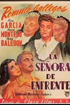 La Señora De Enfrente (1945) afişi