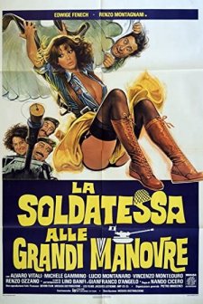 La Soldatessa Alle Grandi Manovre (1978) afişi