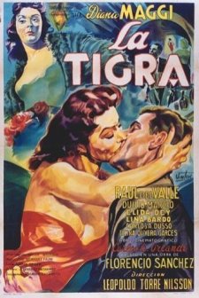 La Tigra (1954) afişi