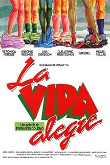 La Vida Alegre (1987) afişi