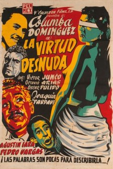 La Virtud Desnuda (1957) afişi