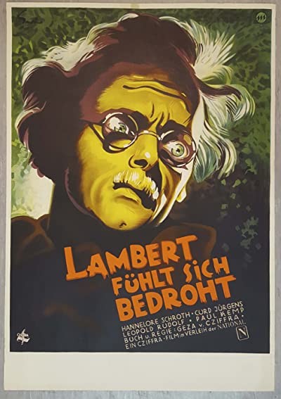 Lambert Fühlt Sich Bedroht (1949) afişi Lambert Fühlt Sich Bedroht (1949) afişi