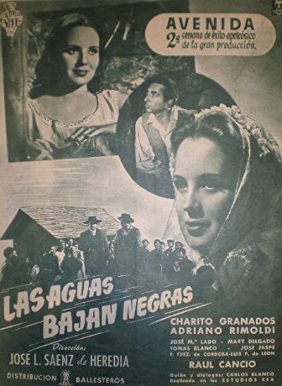 Las Aguas Bajan Negras (1948) afişi Las Aguas Bajan Negras (1948) afişi