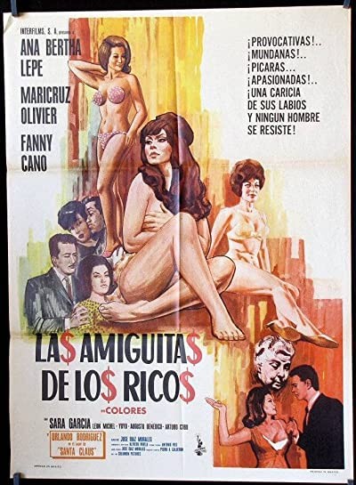 Las Amiguitas De Los Ricos (1967) afişi Las Amiguitas De Los Ricos (1967) afişi