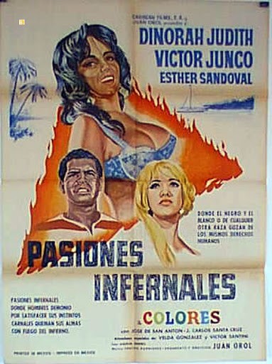 Las Pasiones Infernales (1969) afişi Las Pasiones Infernales (1969) afişi