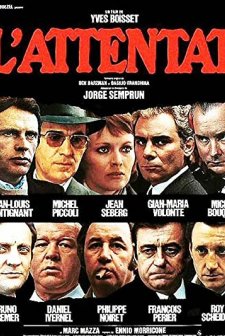 L'attentat (1972) afişi