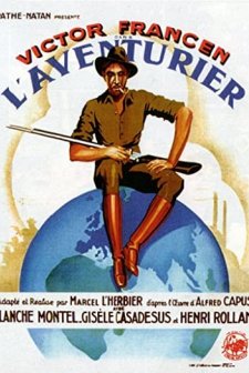 L'aventurier (1934) afişi