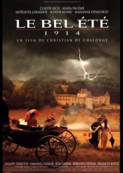 Le Bel été 1914 (1996) afişi Le Bel été 1914 (1996) afişi