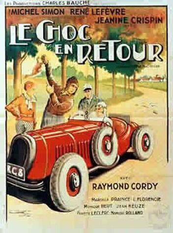 Le choc en retour (1937) afişi Le choc en retour (1937) afişi