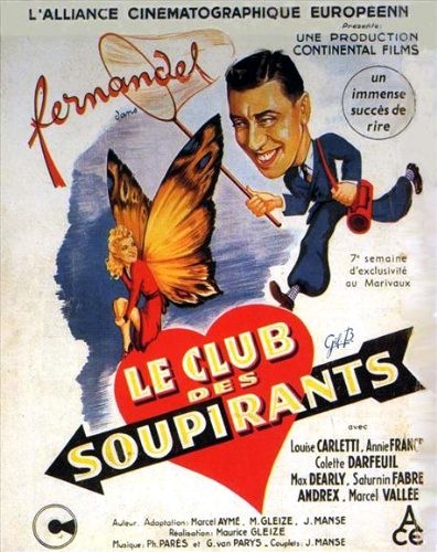 Le Club Des Soupirants (1941) afişi Le Club Des Soupirants (1941) afişi
