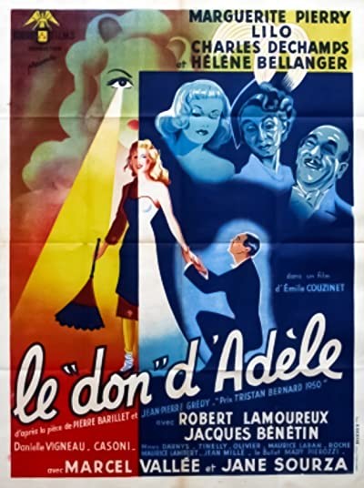 Le Don D'adèle (1951) afişi Le Don D'adèle (1951) afişi