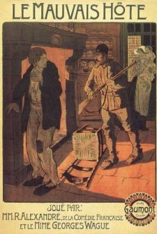 Le mauvais hôte (1910) afişi