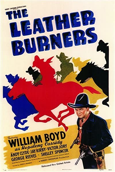 Leather Burners (1943) afişi Leather Burners (1943) afişi