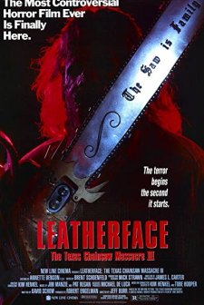Leatherface: Texas Chainsaw Massacre III (1990) afişi