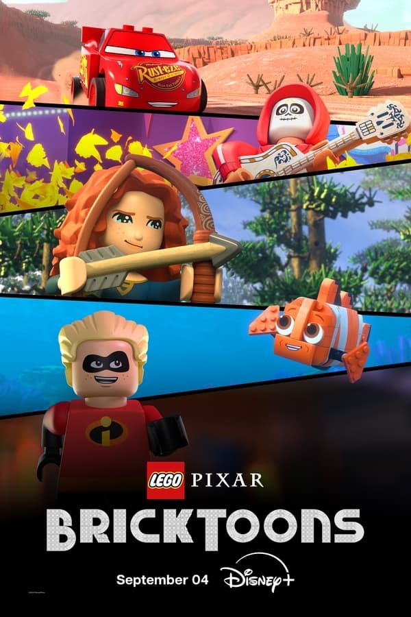 LEGO Pixar: BrickToons (2024) afişi LEGO Pixar: BrickToons (2024) afişi