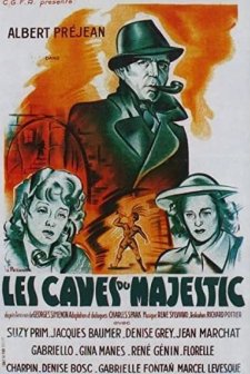 Les caves du Majestic (1945) afişi