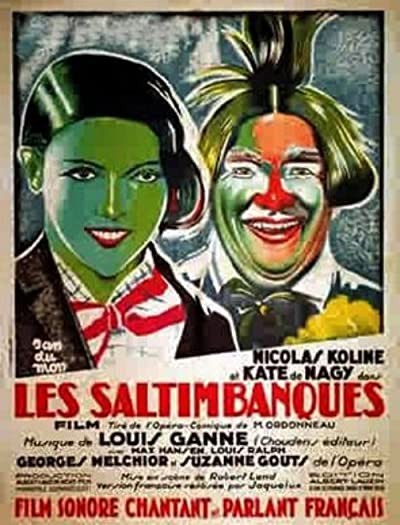 Les Saltimbanques (1930) afişi Les Saltimbanques (1930) afişi