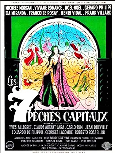 Les Sept Péchés Capitaux (1952) afişi Les Sept Péchés Capitaux (1952) afişi