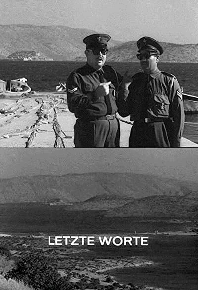 Letzte Worte (1968) afişi Letzte Worte (1968) afişi