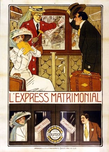 L'express matrimonial (1912) afişi L'express matrimonial (1912) afişi