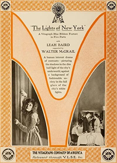 Lights of New York (1916) afişi Lights of New York (1916) afişi