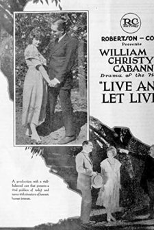 Live And Let Live (1921) afişi