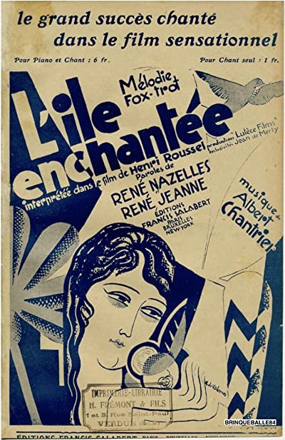L'île enchantée (1927) afişi L'île enchantée (1927) afişi
