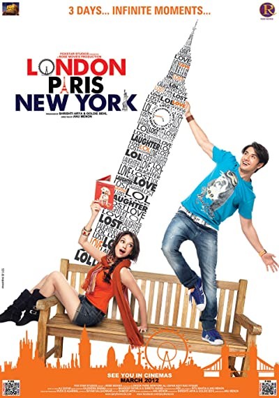 London Paris New York (2012) afişi London Paris New York (2012) afişi