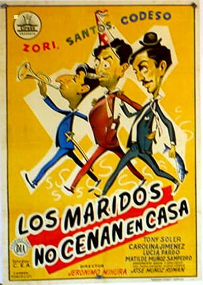 Los Maridos No Cenan En Casa (1957) afişi Los Maridos No Cenan En Casa (1957) afişi