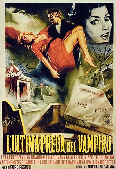 L'ultima Preda Del Vampiro (1960) afişi L'ultima Preda Del Vampiro (1960) afişi