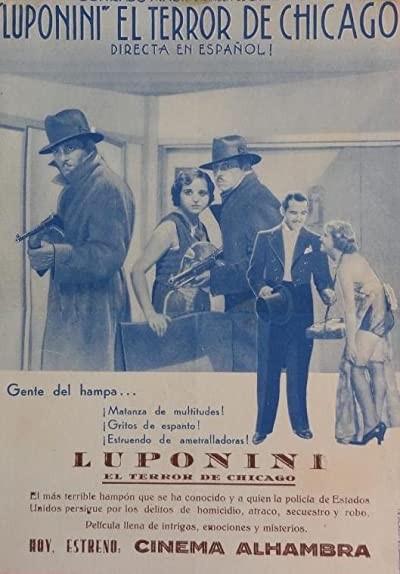 Luponini De Chicago (1935) afişi Luponini De Chicago (1935) afişi
