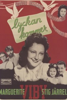 Lyckan Kommer (1942) afişi