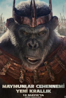 Maymunlar Cehennemi: Yeni Krallık (2024) afişi