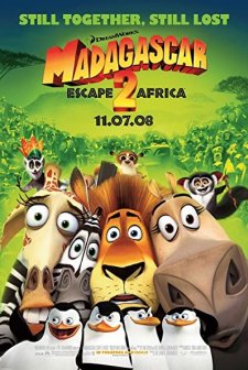 Madagaskar 2 (2008) afişi