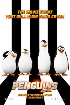 Madagaskar Penguenleri (2014) afişi