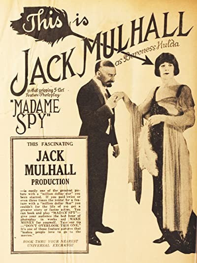 Madame Spy (1918) afişi Madame Spy (1918) afişi
