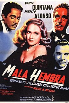 Mala Hembra (1950) afişi