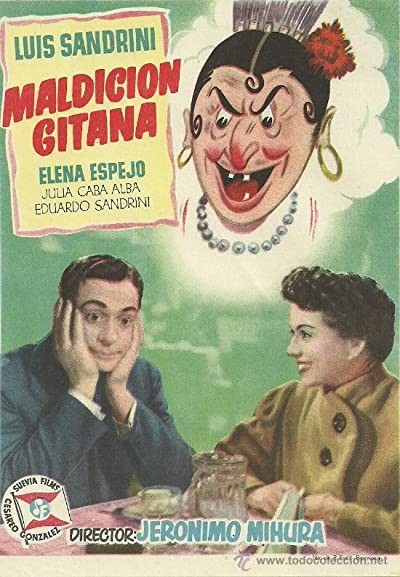 Maldición Gitana (1953) afişi Maldición Gitana (1953) afişi
