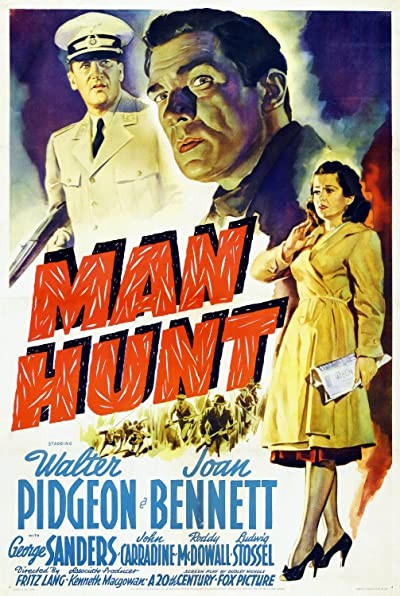 Man Hunt (1941) afişi Man Hunt (1941) afişi
