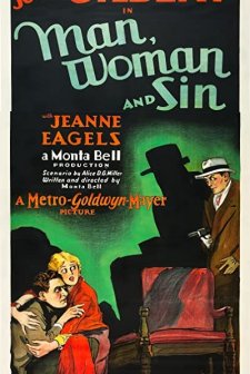 Man, Woman And Sin (1927) afişi