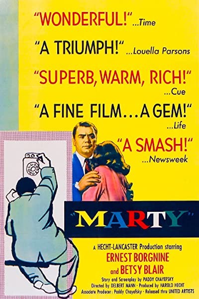 Marty (1955) afişi Marty (1955) afişi