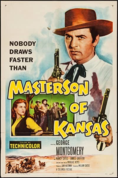 Masterson Of Kansas (1954) afişi Masterson Of Kansas (1954) afişi