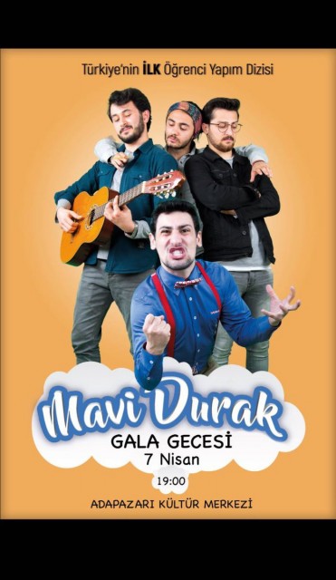 Mavi Durak (2018) afişi Mavi Durak (2018) afişi