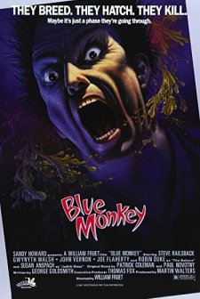 Mavi Maymun (1987) afişi