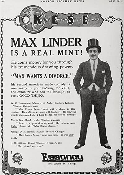 Max Wants A Divorce (1917) afişi Max Wants A Divorce (1917) afişi