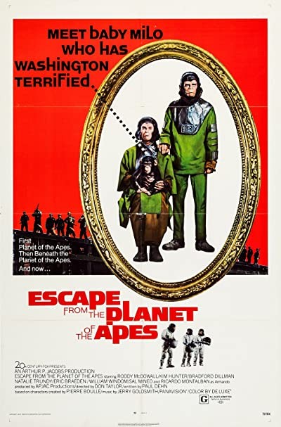 Maymunlar Cehenneminden Kaçış (1971) afişi Maymunlar Cehenneminden Kaçış (1971) afişi