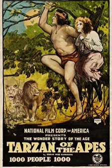 Maymunların Tarzanı (1918) afişi